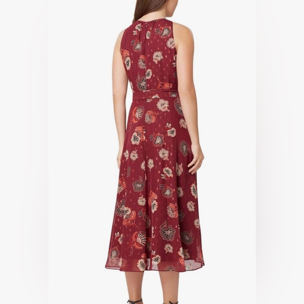 NWT Tahari Chiffon Dress - Picture 2 of 6